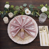 Elevate Your Dining Experience with Rose Gold Sequin Napkins