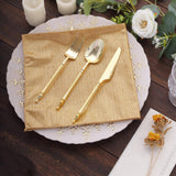Create a Magical Dining Atmosphere with Gold Shimmer Sequin Napkins