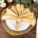 Convenience and Elegance Combined with Wrinkle-Free Satin Napkins